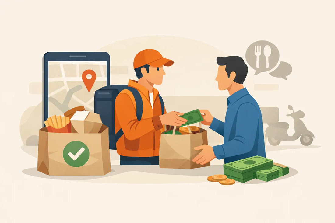 What Online Food Delivery Takes Cash?