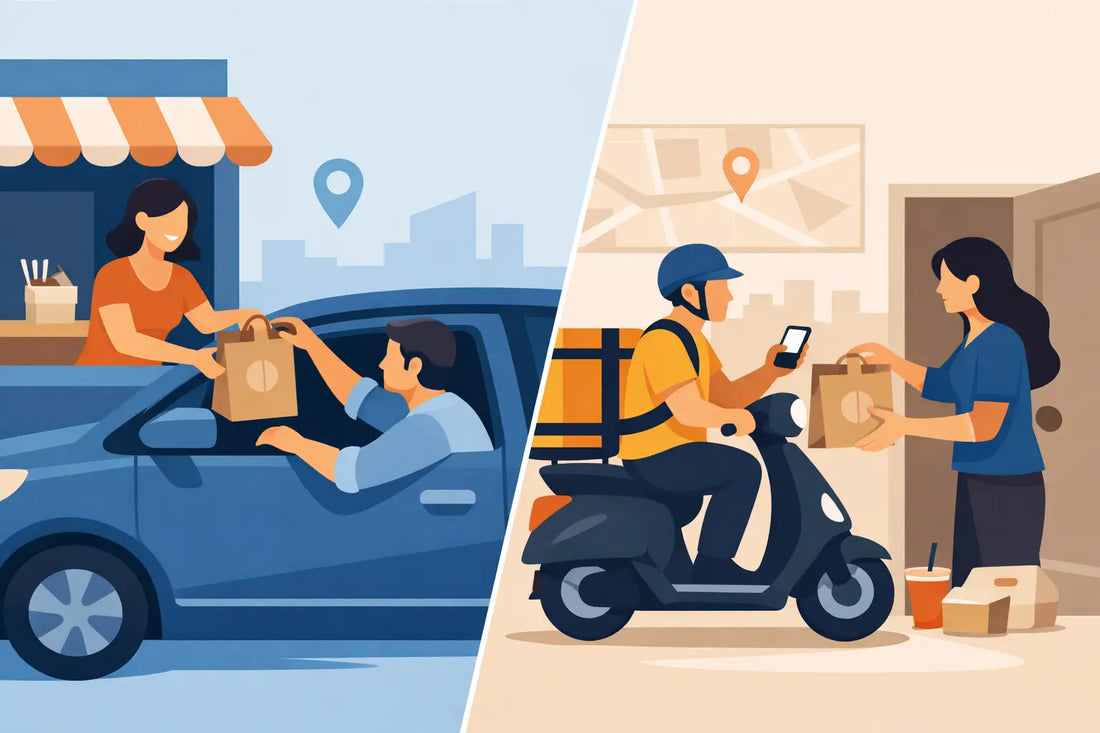 Pickup Versus Delivery Food Orders
