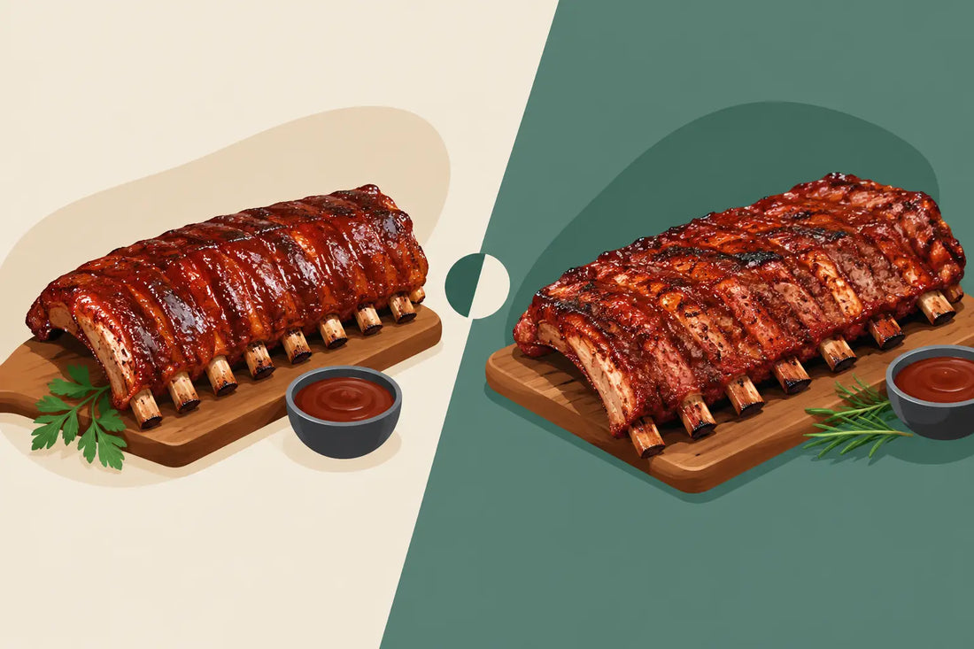 Baby Back Ribs Versus Spare Ribs Compared