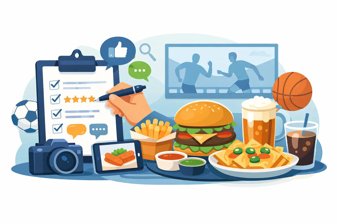 What a Sports Bar Food Review Should Cover