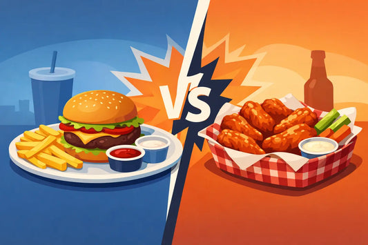 Burger Platter Versus Wing Basket: Which Wins?